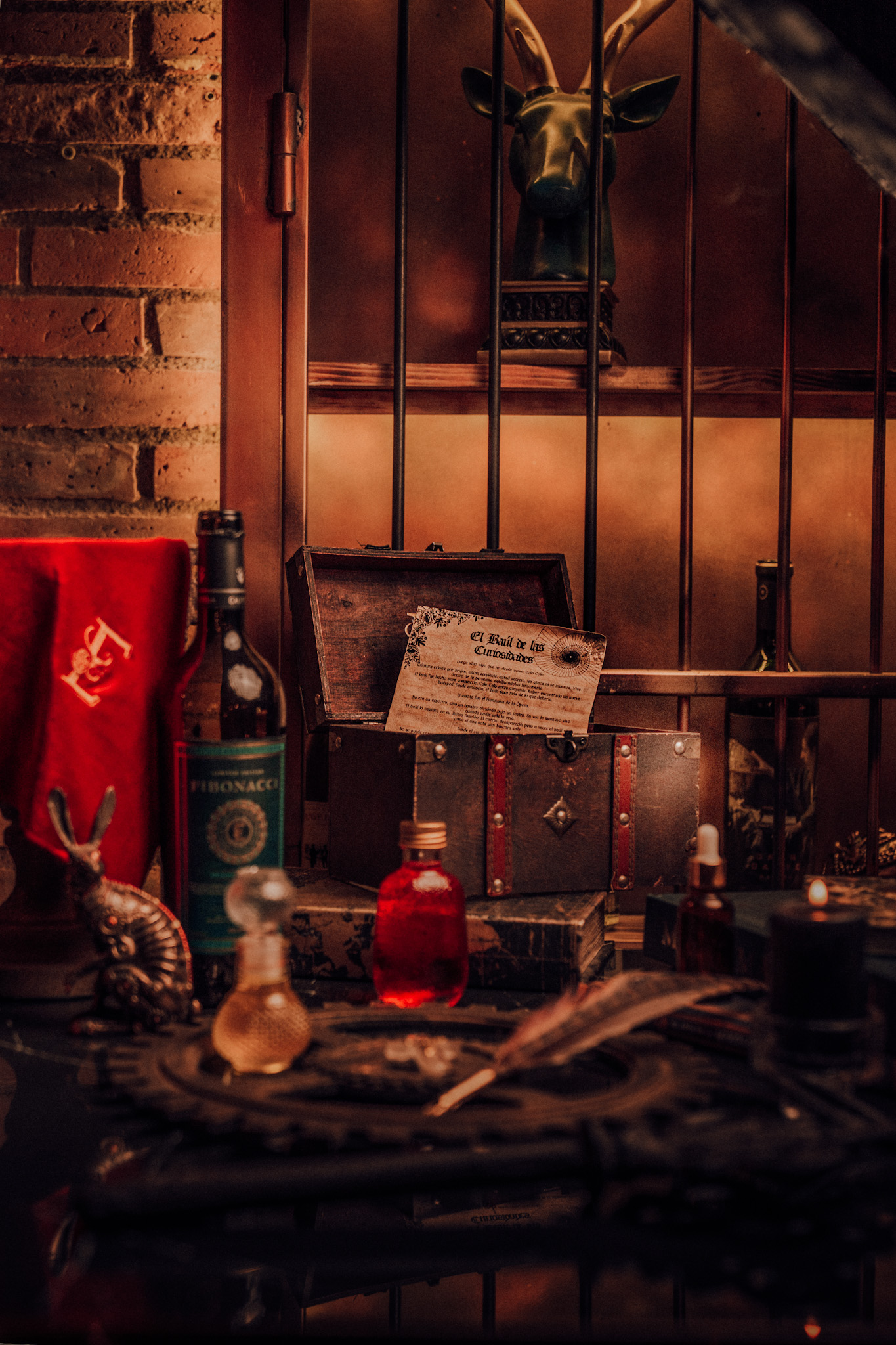 El Baúl de las Curiosidades de Enigma Bar